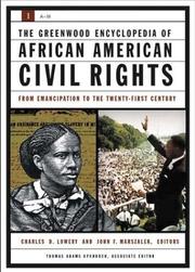 Cover of: The Greenwood Encyclopedia of African American Civil Rights | 