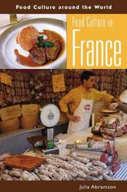 Cover of: Food Culture in France by Julia Abramson