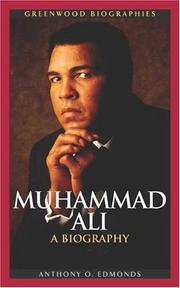 Cover of: Muhammad Ali by Anthony O. Edmonds