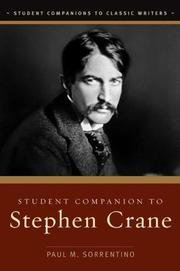 Cover of: Student companion to Stephen Crane