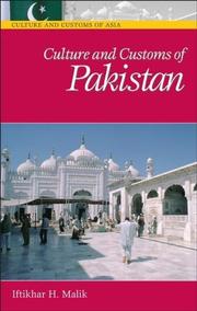 Cover of: Culture and customs of Pakistan by Iftikhar Haider Malik