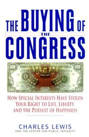 The buying of the Congress by Charles Lewis