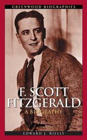 Cover of: F. Scott Fitzgerald: A Biography (Greenwood Biographies)