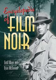 Cover of: Encyclopedia of Film Noir by Geoff Mayer, Brian McDonnell