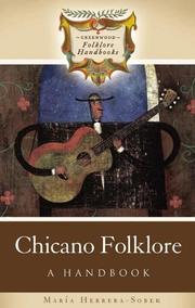 Cover of: Chicano Folklore: A Handbook (Greenwood Folklore Handbooks)