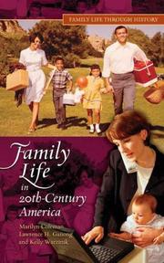 Cover of: Family Life in 20th-Century America (Family Life through History)