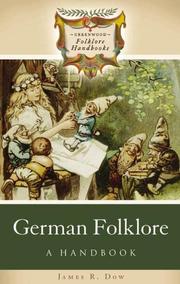 German Folklore by James R. Dow