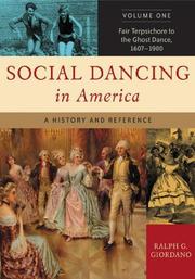 Social Dancing in America by Ralph G. Giordano