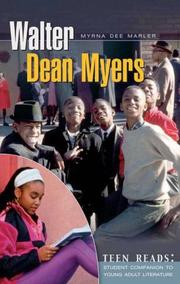 Cover of: Walter Dean Myers by Myrna Dee Marler