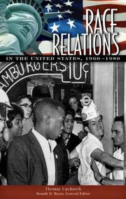Cover of: Race Relations in the United States [Five Volumes] (Race Relations in the United States)