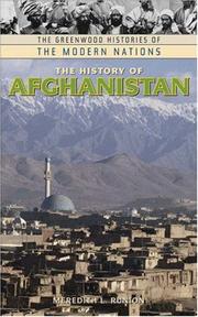 Cover of: The History of Afghanistan (The Greenwood Histories of the Modern Nations) by Meredith L. Runion