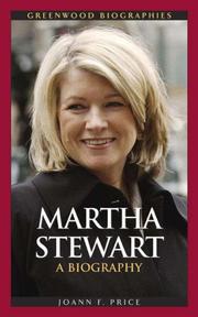 Cover of: Martha Stewart: A Biography (Greenwood Biographies)