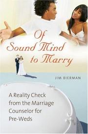 Cover of: Of Sound Mind to Marry | Jim Bierman