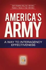 Cover of: America's Army by Zeb B. Bradford, Frederic J. Brown