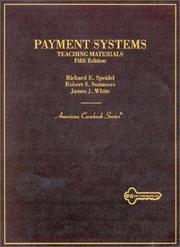 Cover of: Payment systems: teaching materials