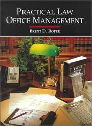 Cover of: Practical Law Office Management  :
