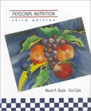 Cover of: Personal nutrition | Marie A. Boyle