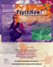 Cover of: PsychNow!: interactive experiences in psychology