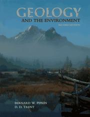 Cover of: Geology and the environment by Bernard W. Pipkin, Bernard W. Pipkin