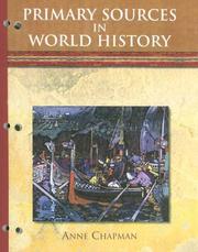 Cover of: Primary Source Readings: World History (Social Studies Series)