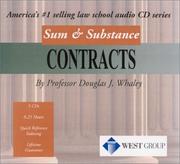 Cover of: Sum & Substance Audio on Contracts