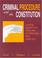 Cover of: Criminal Procedure And The Constitution