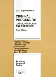 Cover of Criminal Procedure