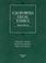 Cover of: California Legal Ethics (American Casebook)