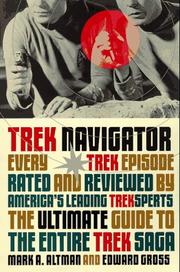 Cover of: Trek navigator: the ultimate guide to the entire Trek saga