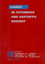 Cover of: Laser in Cutaneous and Aesthetic Surgery