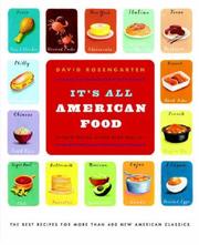 Cover of: It's All American Food by David Rosengarten