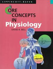 Cover of: Core concepts in physiology