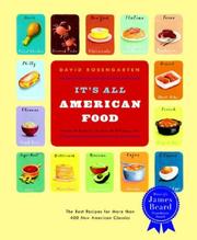 Cover of: It's All American Food: The Best Recipes for More than 400 New American Classics