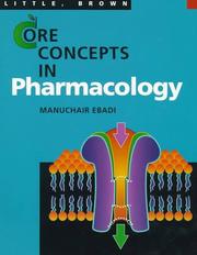 Cover of: Core concepts in pharmacology