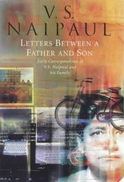 Cover of: LETTERS BETWEEN A FATHER AND SON