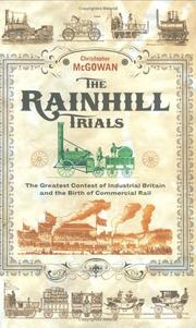 Cover of: The Rainhill Trials by Christopher McGowan