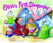 Cover of: Olive's First Sleepover (Olive's...)