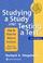 Cover of: Studying a study and testing a test