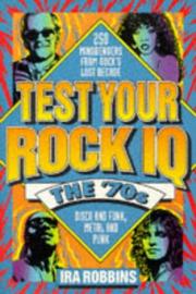 Cover of: Test your rock IQ by Ira A. Robbins