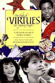 Cover of: The book of virtues for young people by edited, with commentary, by William J. Bennett.
