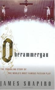 Cover of: OBERAMMERGAU by JAMES SHAPIRO