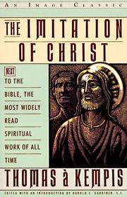 Cover of: The Imitation of Christ (An Image Classic) by Thomas à Kempis