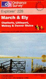 Cover of: March and Ely (Explorer Maps) by Ordnance Survey