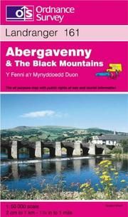 Cover of: Abergavenny and the Black Mountains (Landranger Maps)