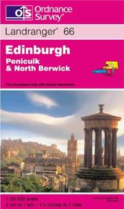 Cover of: Edinburgh, Penicuik and North Berwick (Landranger Maps)