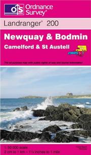 Cover of: Newquay and Bodmin, Camelford and St.Austell (Landranger Maps)