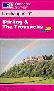 Cover of: Stirling and the Trossachs (Landranger Maps)