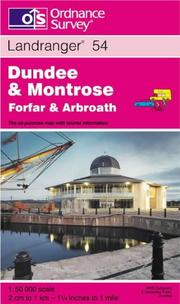 Cover of: Dundee and Montrose, Forfar and Arbroath (Landranger Maps)