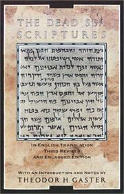 Cover of: The Dead Sea Scriptures