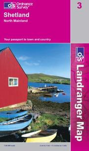 Cover of: Shetland - North Mainland (Landranger Maps)